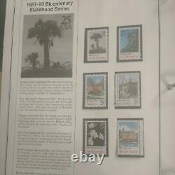 Huge United States stamp collection 1978 to 1997 in perfect mystic album. HCV++