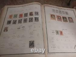 Huge Vintage Scott International Stamp Album From 1921 Rare And Valuable Wow