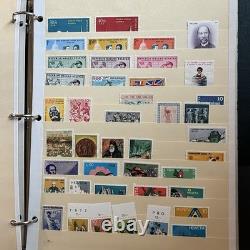 Huge Worldwide Mint Stamps Stock Pages Binder Album Booklets, Blocks, Short Sets