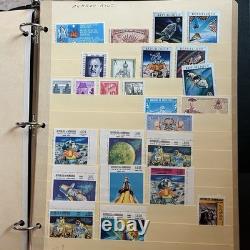 Huge Worldwide Mint Stamps Stock Pages Binder Album Booklets, Blocks, Short Sets
