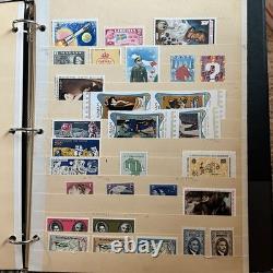 Huge Worldwide Mint Stamps Stock Pages Binder Album Booklets, Blocks, Short Sets
