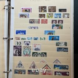 Huge Worldwide Mint Stamps Stock Pages Binder Album Booklets, Blocks, Short Sets