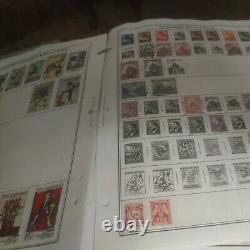 Huge and exciting worldwide stamp collection in Phoenix album. 1800s forward. A+