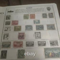 Huge and exciting worldwide stamp collection in Phoenix album. 1800s forward. A+