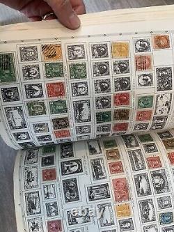 Huge estate collection of antique world stamps. Thousands of stamps with albums