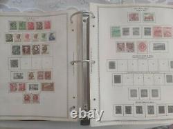 Huge worldwide stamp collection 1940s forward. Look at the size of this album