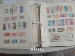 Huge worldwide stamp collection 1940s forward. Look at the size of this album