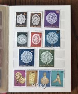 Hungary MNH Stamp Collection Album Art Paintings Souvenir Sheets Mint