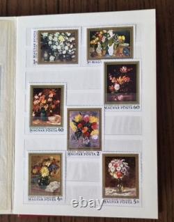 Hungary MNH Stamp Collection Album Art Paintings Souvenir Sheets Mint