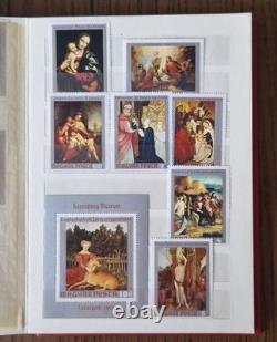 Hungary MNH Stamp Collection Album Art Paintings Souvenir Sheets Mint