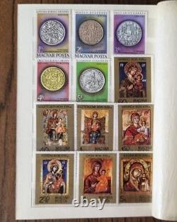 Hungary MNH Stamp Collection Album Art Paintings Souvenir Sheets Mint