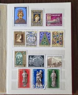 Hungary MNH Stamp Collection Album Art Paintings Souvenir Sheets Mint