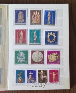 Hungary MNH Stamp Collection Album Art Paintings Souvenir Sheets Mint