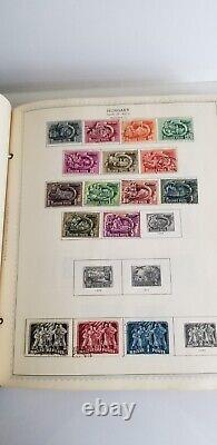 Hungary Stamp Collection in a Minkus Album WELL Over 1800 Stamps