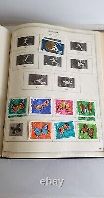 Hungary Stamp Collection in a Minkus Album WELL Over 1800 Stamps