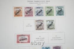 Hungary Yugoslavia 1918-1920 Collection Of 325 Stamps Mint & Used Scott Album