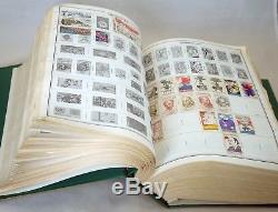 INCOMPLETE Senior Statesman WORLD Album Collection Loaded with Stamps Mint Used
