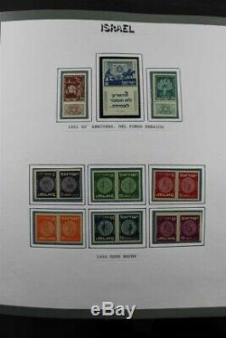 ISRAEL Premium MNH 1948-2012 Almost Complete 5 Albums 300 Pages Stamp Collection