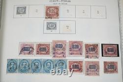 ITALY & COLONIES 1860s-1950s COLLECTION OF 2,350+ STAMPS MINT & USED IN MINKUS