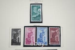 ITALY & COLONIES 1940s-1950s COLLECTION OF 225 STAMPS MINT & USED IN SCOTT ALBUM