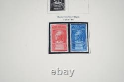 ITALY & COLONIES 1940s-1950s COLLECTION OF 225 STAMPS MINT & USED IN SCOTT ALBUM