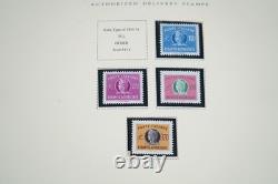 ITALY & COLONIES 1940s-1950s COLLECTION OF 225 STAMPS MINT & USED IN SCOTT ALBUM