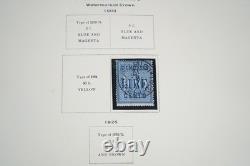 ITALY & COLONIES 1940s-1950s COLLECTION OF 225 STAMPS MINT & USED IN SCOTT ALBUM