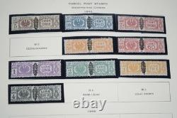 ITALY & COLONIES 1940s-1950s COLLECTION OF 225 STAMPS MINT & USED IN SCOTT ALBUM