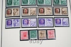 ITALY & COLONIES 1940s-1950s COLLECTION OF 225 STAMPS MINT & USED IN SCOTT ALBUM