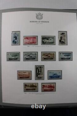 ITALY Kingdom Luxus Stamp Collection Mainly MNH Certificates! Stamp Collection