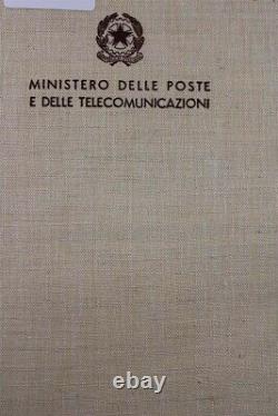 ITALY Minister Books Albums Premium Rare w. Parcel 1946-54 Stamp Collection