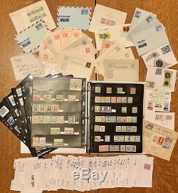 Iceland Stamp Cover Postcard Collection Album Pagesearly Classicshigh CV