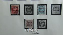 Iceland classics stamp collection in Lindner hingeless album with est. 550 to'89