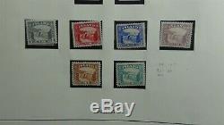 Iceland classics stamp collection in Lindner hingeless album with est. 550 to'89