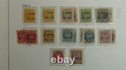 Iceland stamp collection in Davo Hingeless album withest. 886 or so with high values
