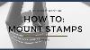 Ihobb Com How To Mount Stamps