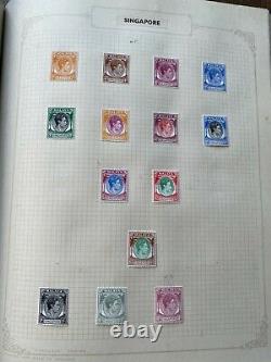 Incredible Commonwealth Collection (Mainly KGVI/QEII) in 7 Albums Cat £34,000++