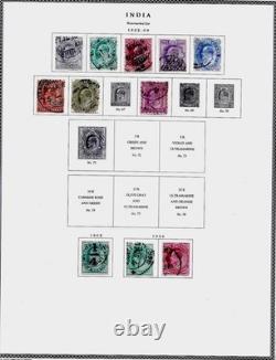 India 1855-2004 Stamp Collection Scott Album(Pics On Description)