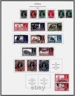 India 1855-2004 Stamp Collection Scott Album(Pics On Description)