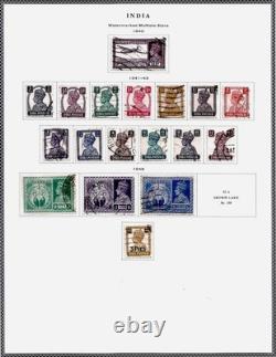 India 1855-2004 Stamp Collection Scott Album(Pics On Description)