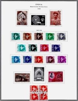 India 1855-2004 Stamp Collection Scott Album(Pics On Description)