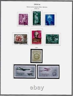India 1855-2004 Stamp Collection Scott Album(Pics On Description)