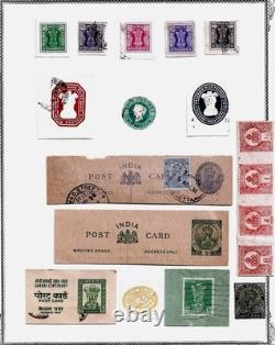 India 1855-2004 Stamp Collection Scott Album(Pics On Description)