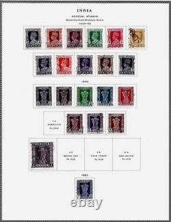 India 1855-2004 Stamp Collection Scott Album(Pics On Description)