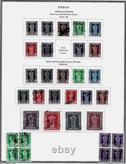 India 1855-2004 Stamp Collection Scott Album(Pics On Description)