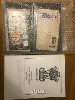 India Album Collection 600 Stamps 60 Covers FDC + Album Pages 1862 1991