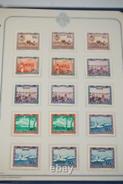 Indonesia 2 Album Collection Of 275+ Single Stamps & 50 Blocks Of 4 All Mnh
