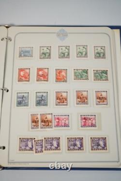 Indonesia 2 Album Collection Of 275+ Single Stamps & 50 Blocks Of 4 All Mnh