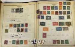 International Junior Postage Stamp Album 1920s-30s Hundred Of Stamps Read Descri