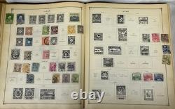 International Junior Postage Stamp Album 1920s-30s Hundred Of Stamps Read Descri